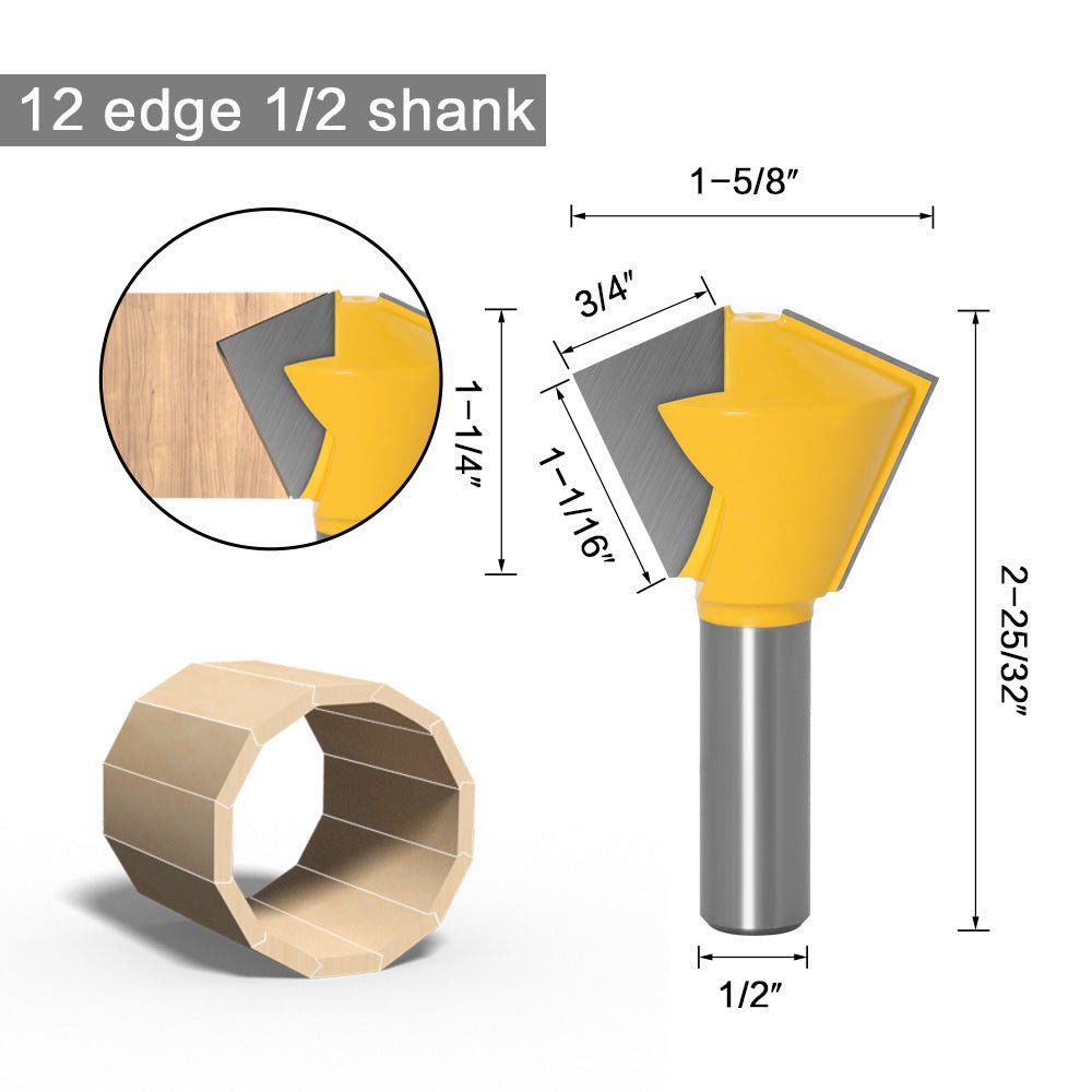 Birds Mouth Router Bits - 1/2" Shank - Valkyr Tools