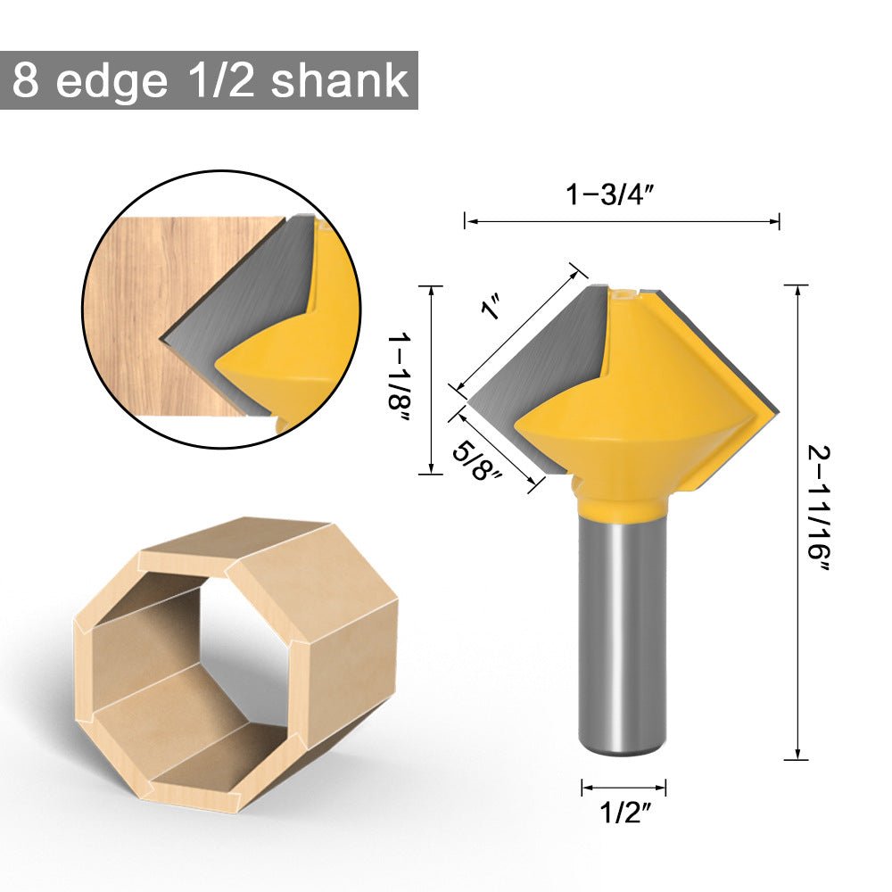 Birds Mouth Router Bits - 1/2" Shank - Valkyr Tools