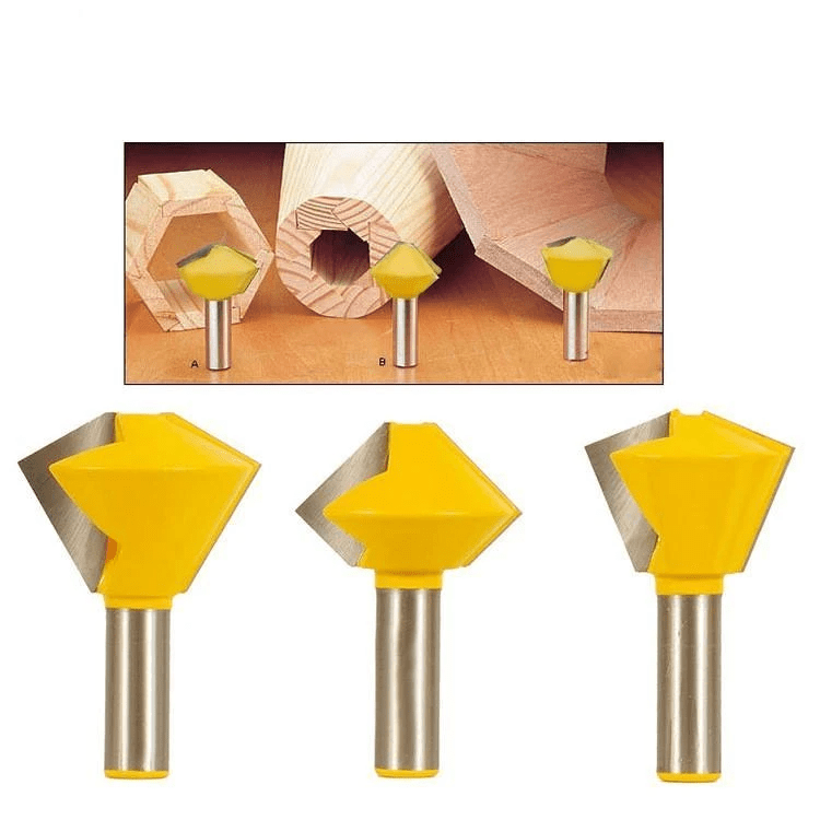 Birds Mouth Router Bits - 1/2" Shank - Valkyr Tools