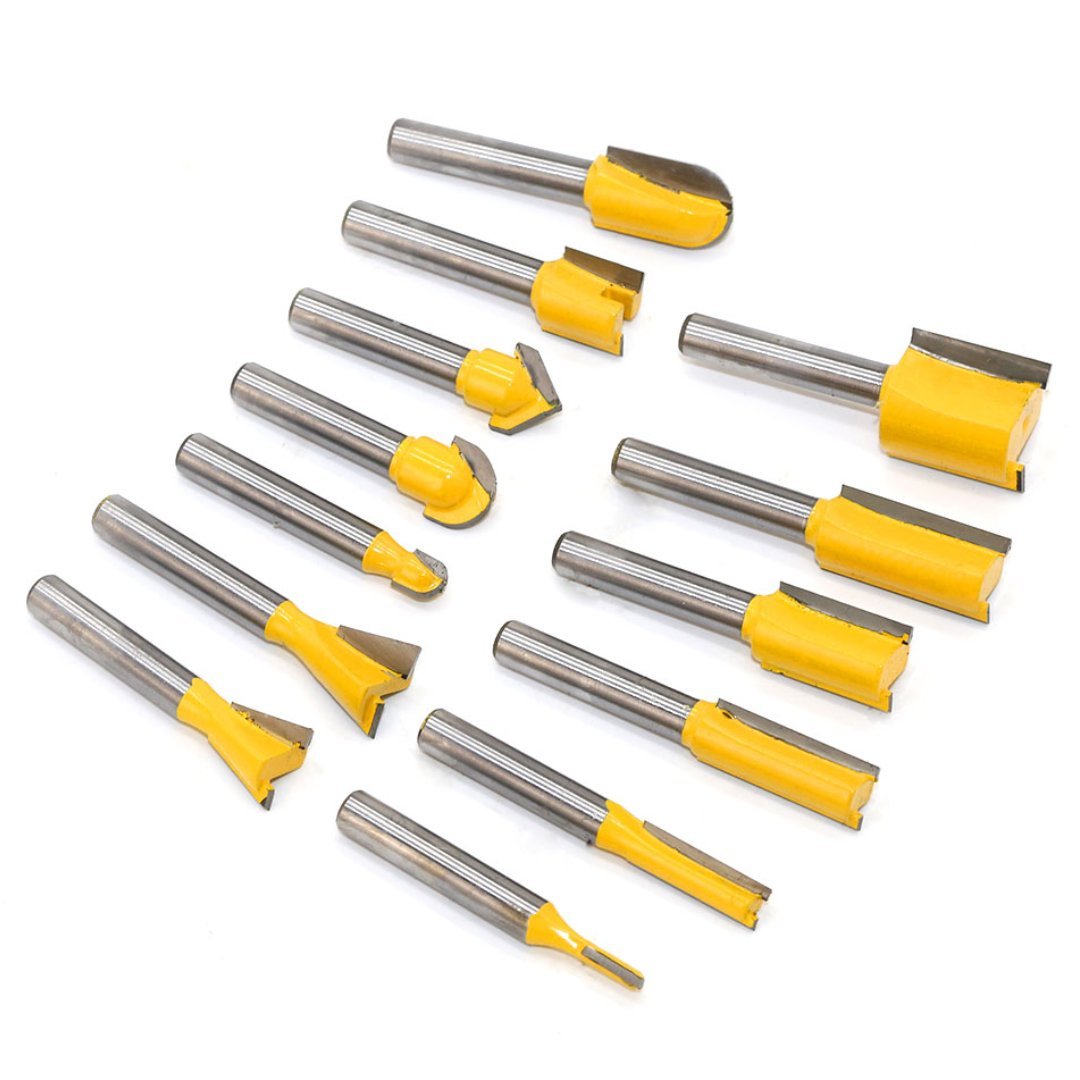 35 Piece Router Bit Set - 1/4 inch Shank - Valkyr Tools