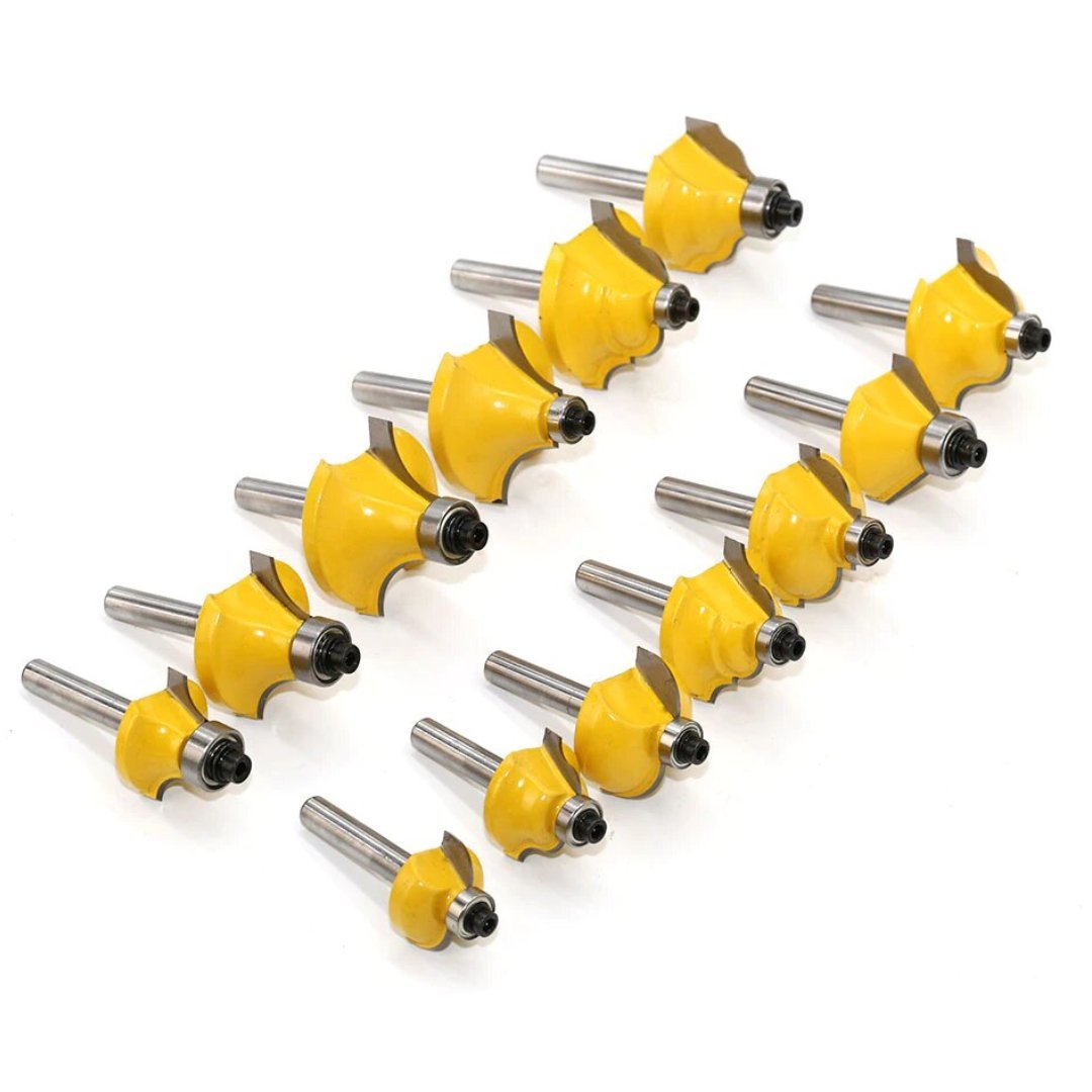 35 Piece Router Bit Set - 1/4 inch Shank - Valkyr Tools