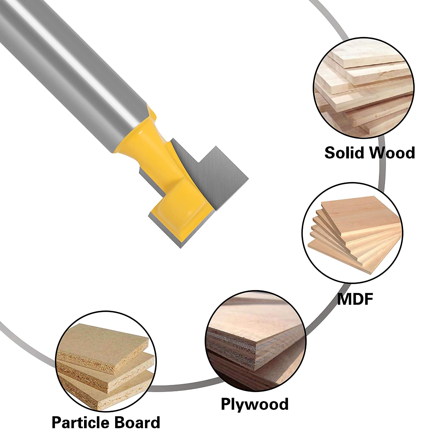 Keyhole Router Bits - 1/2" Shank - Valkyr Tools