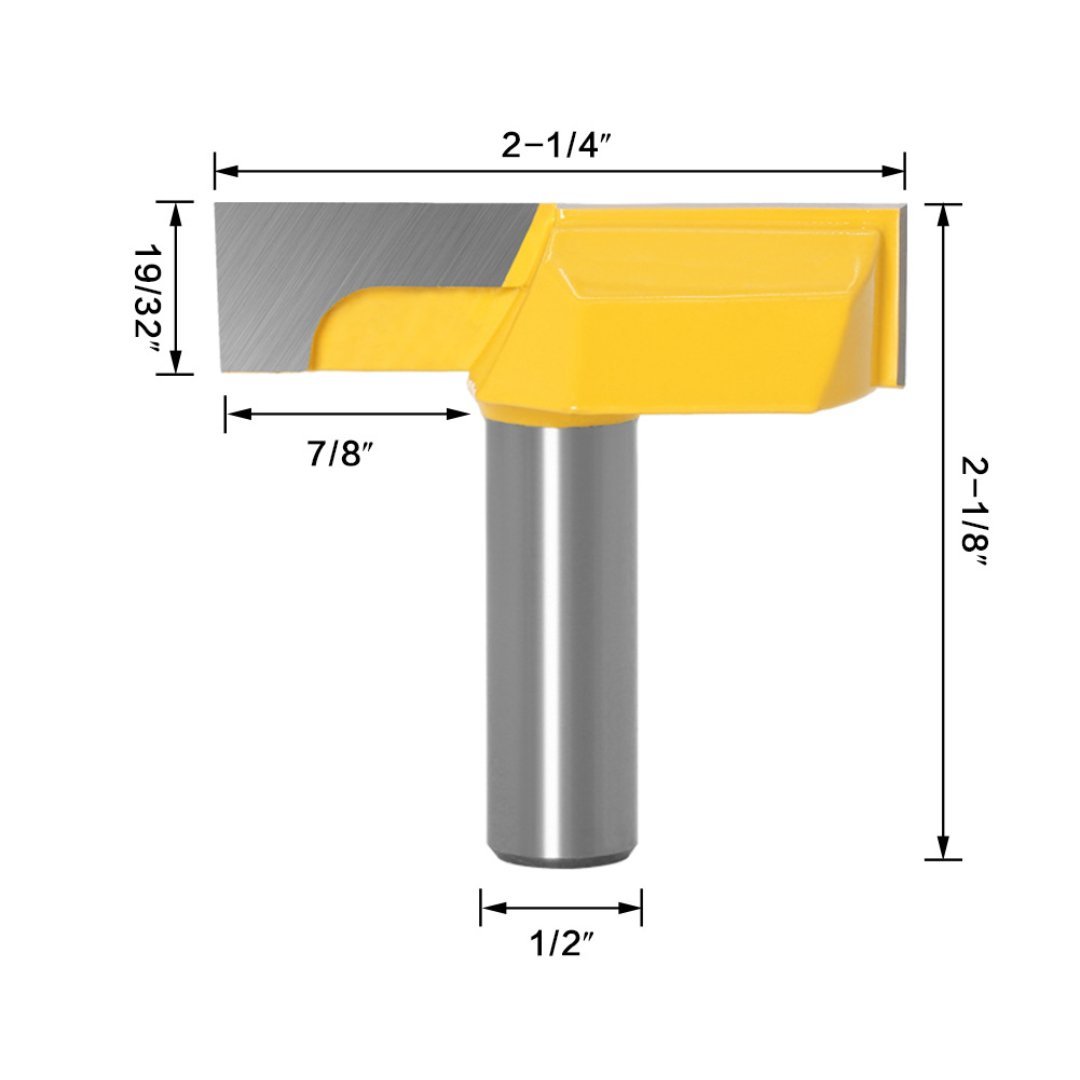Planer & Dado Router Bit - 1/2" Shank - Valkyr Tools