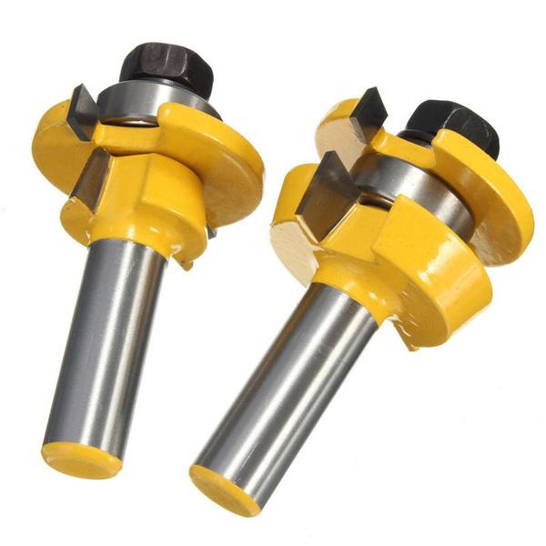 Rail & Stile Router Bit - Shaker - 2 Piece Set - 1/2" Shank - Valkyr Tools