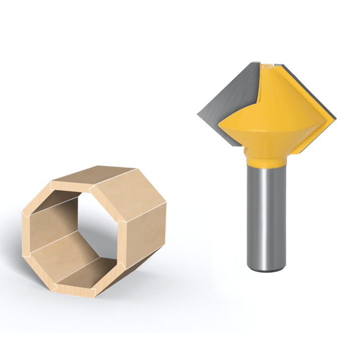 Birds Mouth Router Bits - 1/2