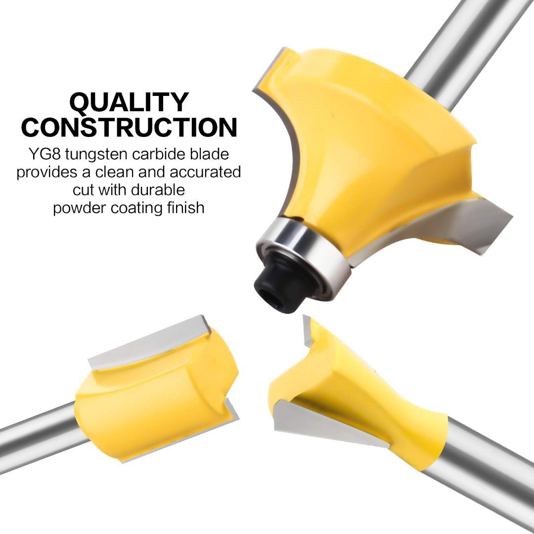 35 Piece Router Bit Set - 1/4 inch Shank – Valkyr Tools