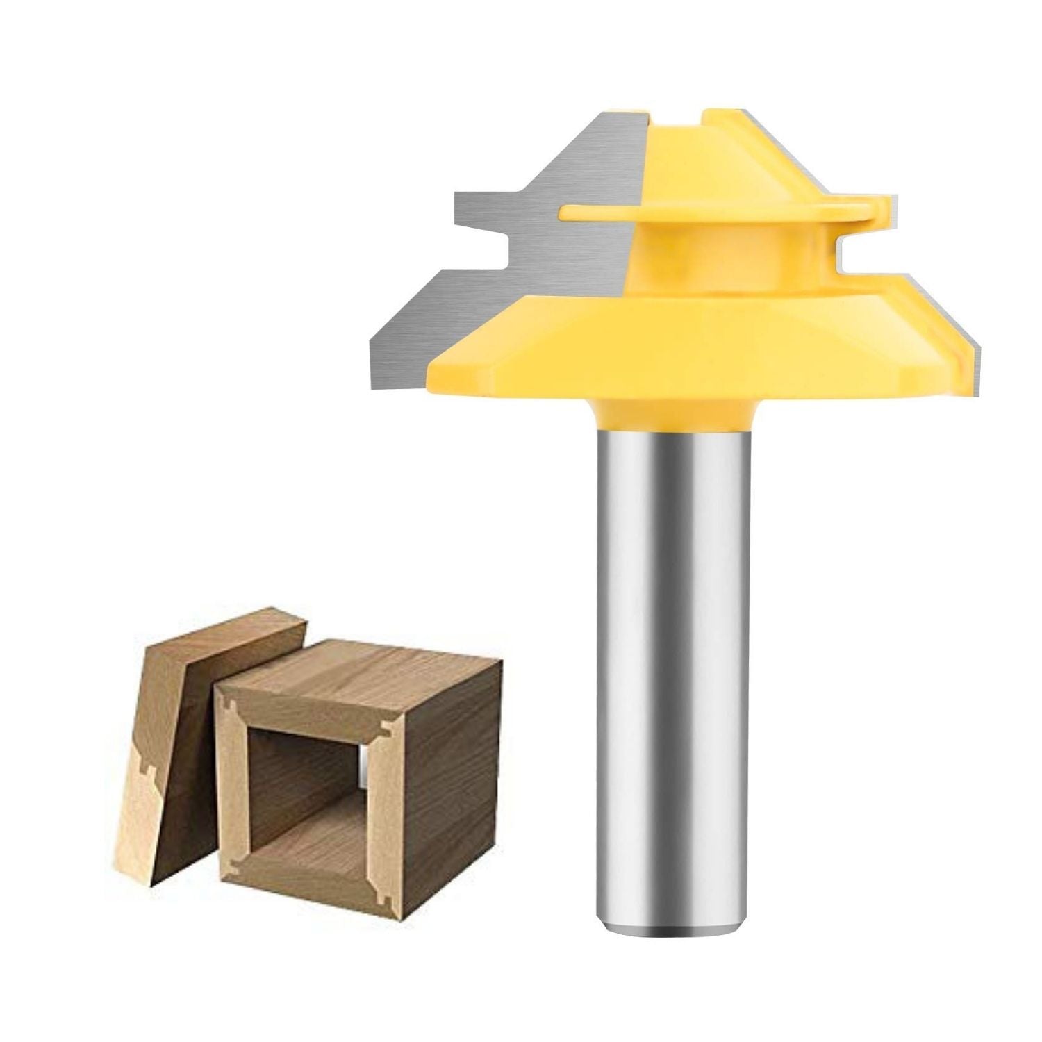 TimberLock™ 45° Lock Miter Router Bit - 1/2